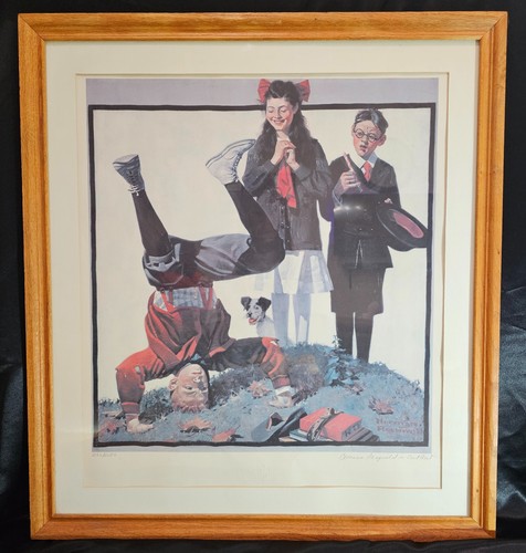 Norman rockwell 1983 waverly - norman,