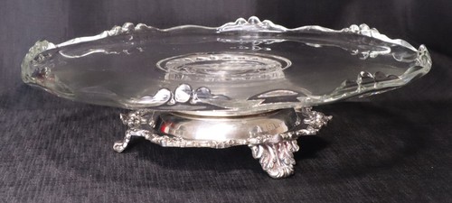 Vtg heisey waverly - vtg, footed
