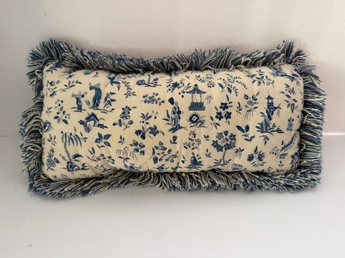 Waverly blue toile - toile, french